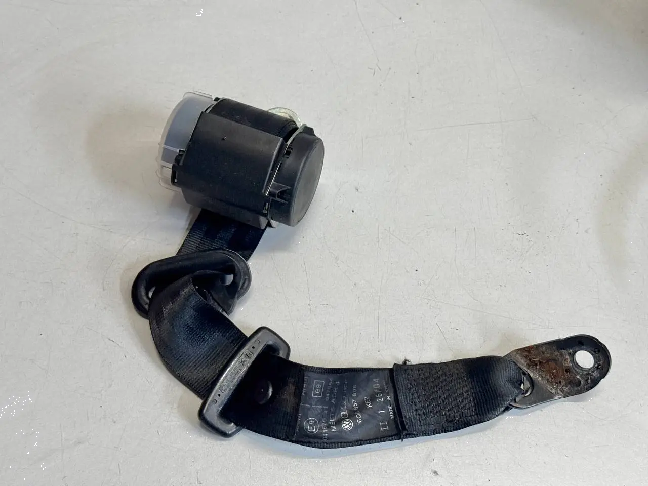 Sicherheitsgurt hinten rechts Seitengurt Polo VW Polo 9N1 1,2L 2002 600857806
