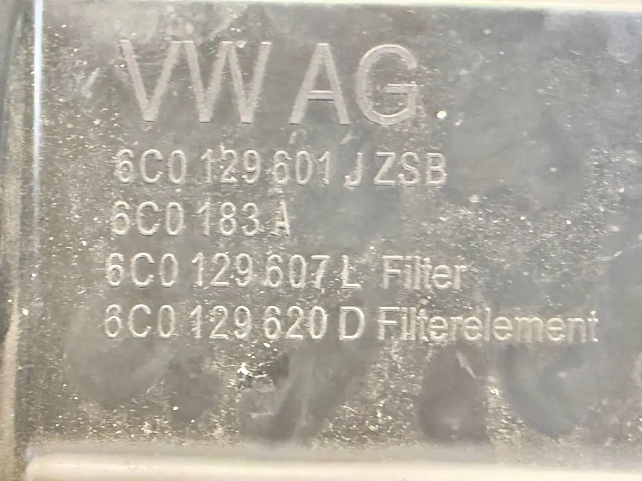 Luftfiltergehäuse V Polo V 6C 1,2 TSI VW Polo V 6C 1,2 TSI 2015 6C0129601JZSB