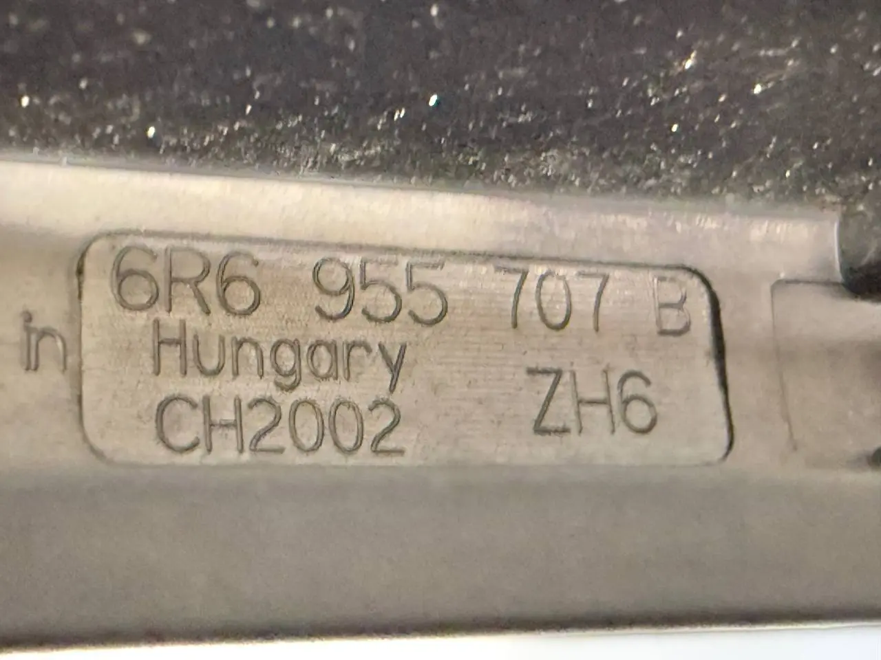 Wischermotor Hinten / Scheibenwischermotor VW Polo V 6R 1,2 TSI 2010 0390201216