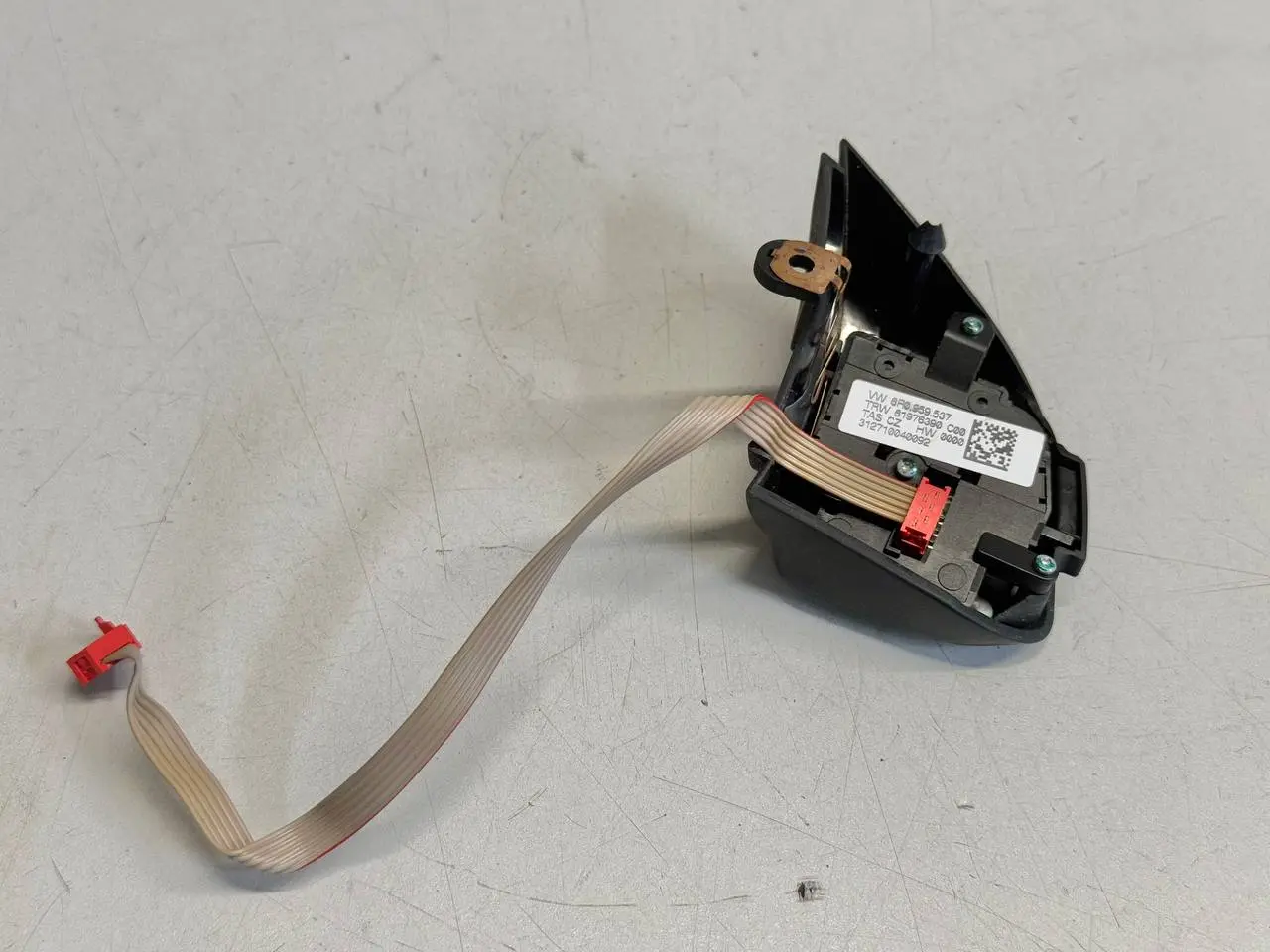 Multifunktionsschalter Lenkradbedienung V VW Polo V 6R 1,2 TSI 2010 6R0959537