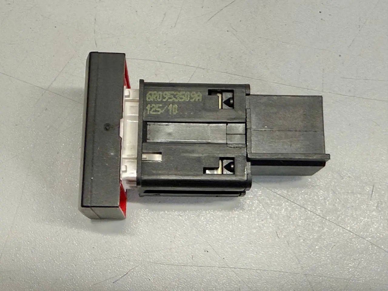 Warnblinker Schalter Taster Blinkerhebel VW Polo V 6R 1,2 TSI 2010 6R0953509A
