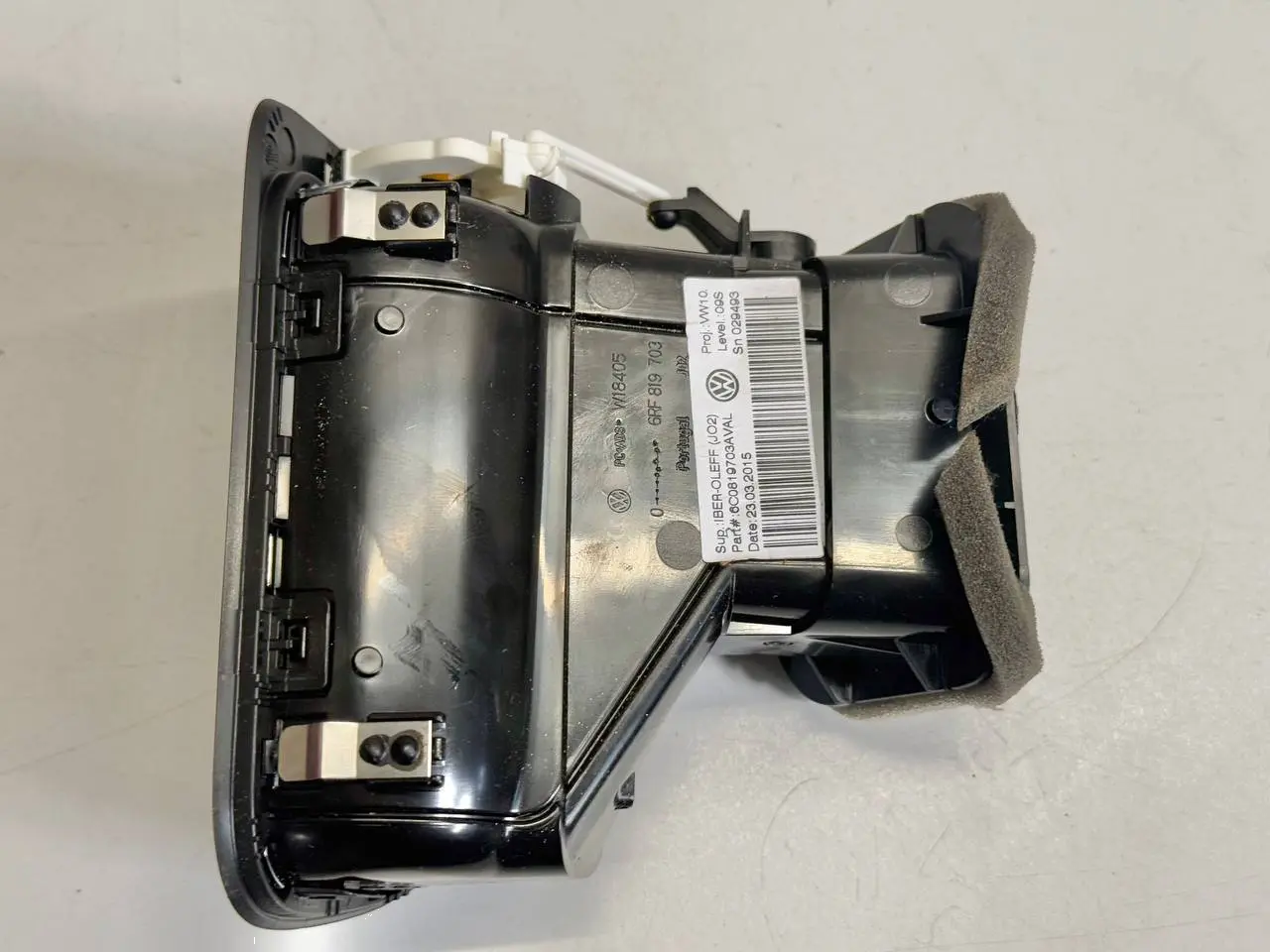 Lüftdüse Belüftungsdüse Luftausströmer Polo VW Polo V 6C 1,2 TSI 2015 6RF819703