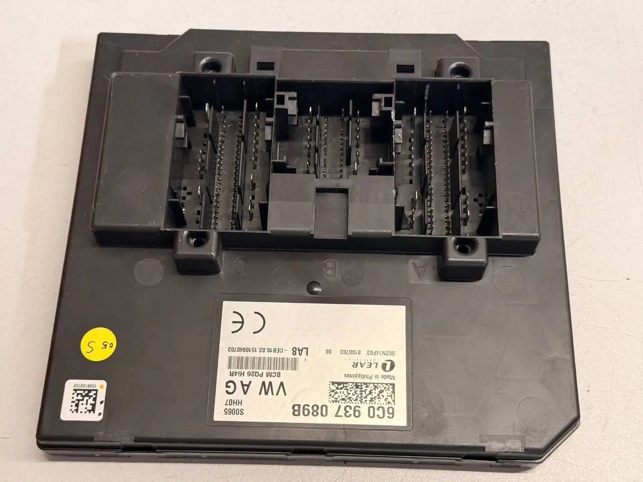 Komfortsteuergerät Bordnetzsteuergerät VW Polo V 6R 1,2 TSI 2010 6C0937089B