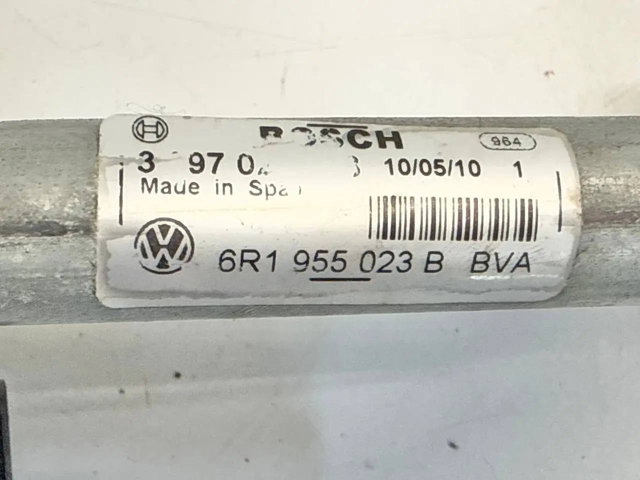Wischergestänge mit Motor vorne für 6C VW Polo V 6R 1,2 TSI 2010 6R1955023B