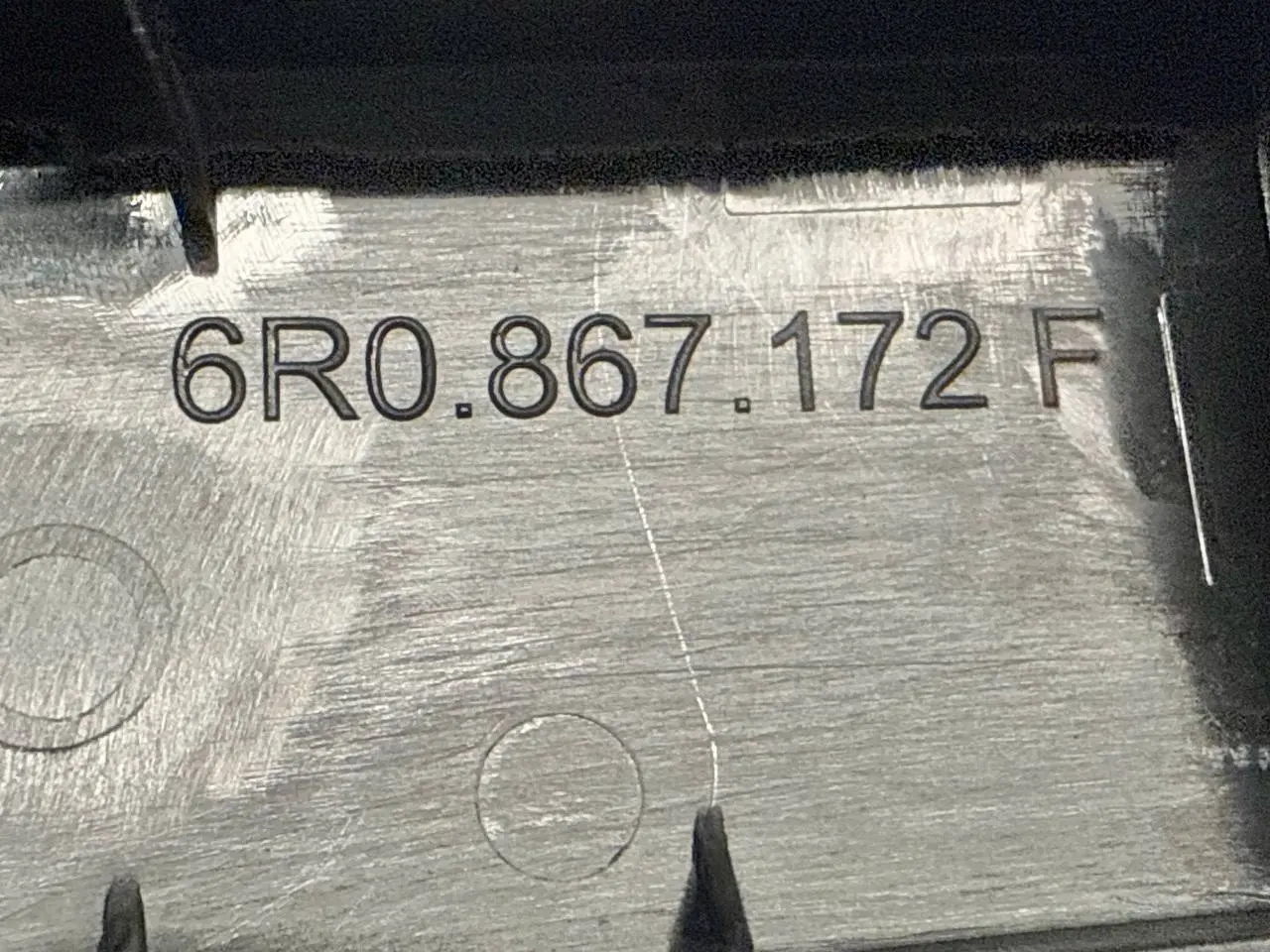 Blende Türinnengriff Verkleidung Innen VW Polo V 6R 1,2 TSI 2010 6R0867172F