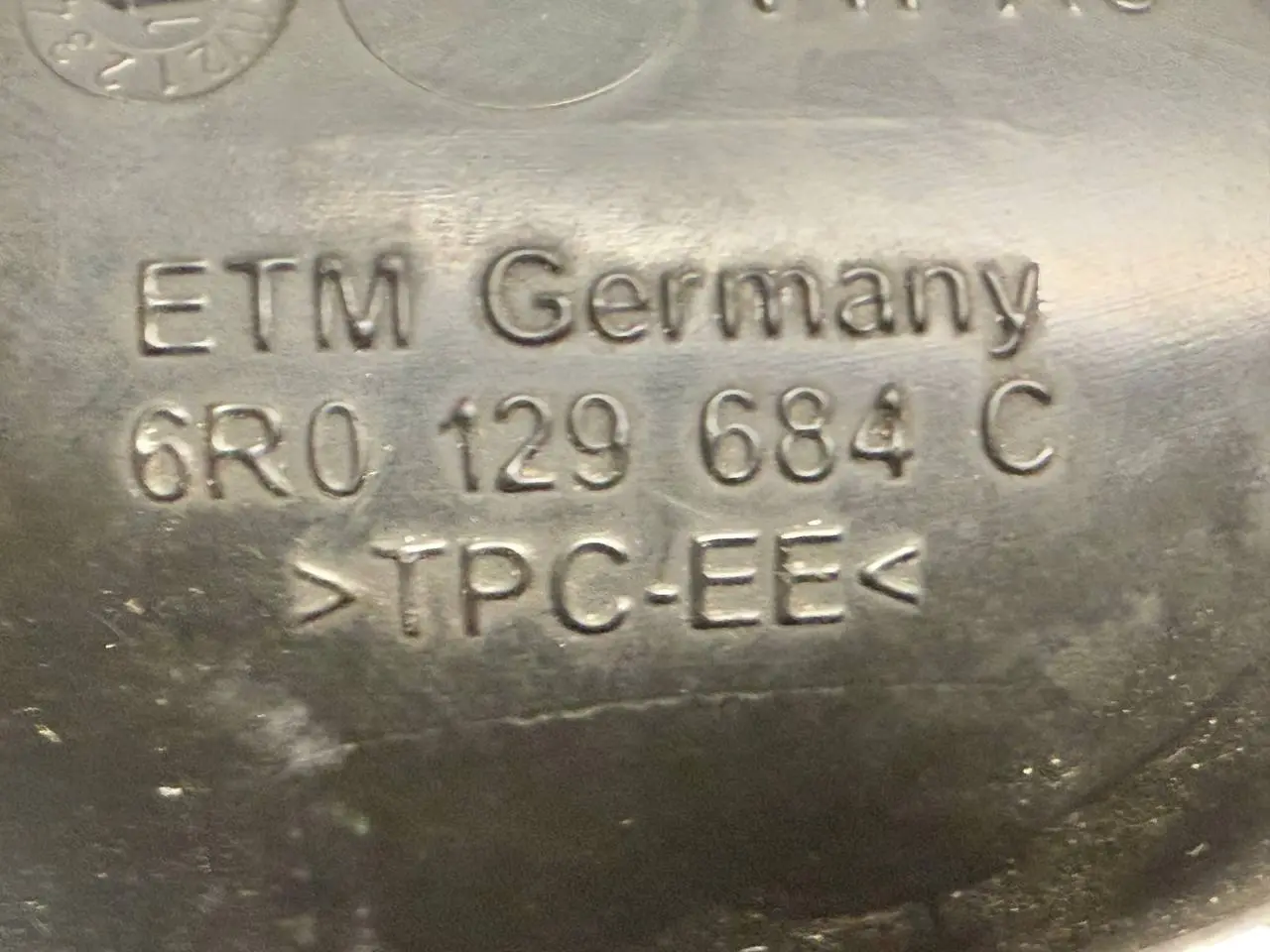 Luftschlauch Ansaugstutzen VW Polo V 6R 1,2 TSI 2010 6R0129684C