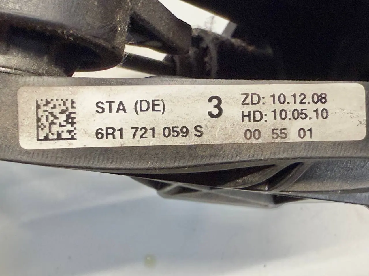 Kupplungspedal Kupplungshebel Pedalgeber VW Polo V 6R 1,2 TSI 2010 6R1721059S