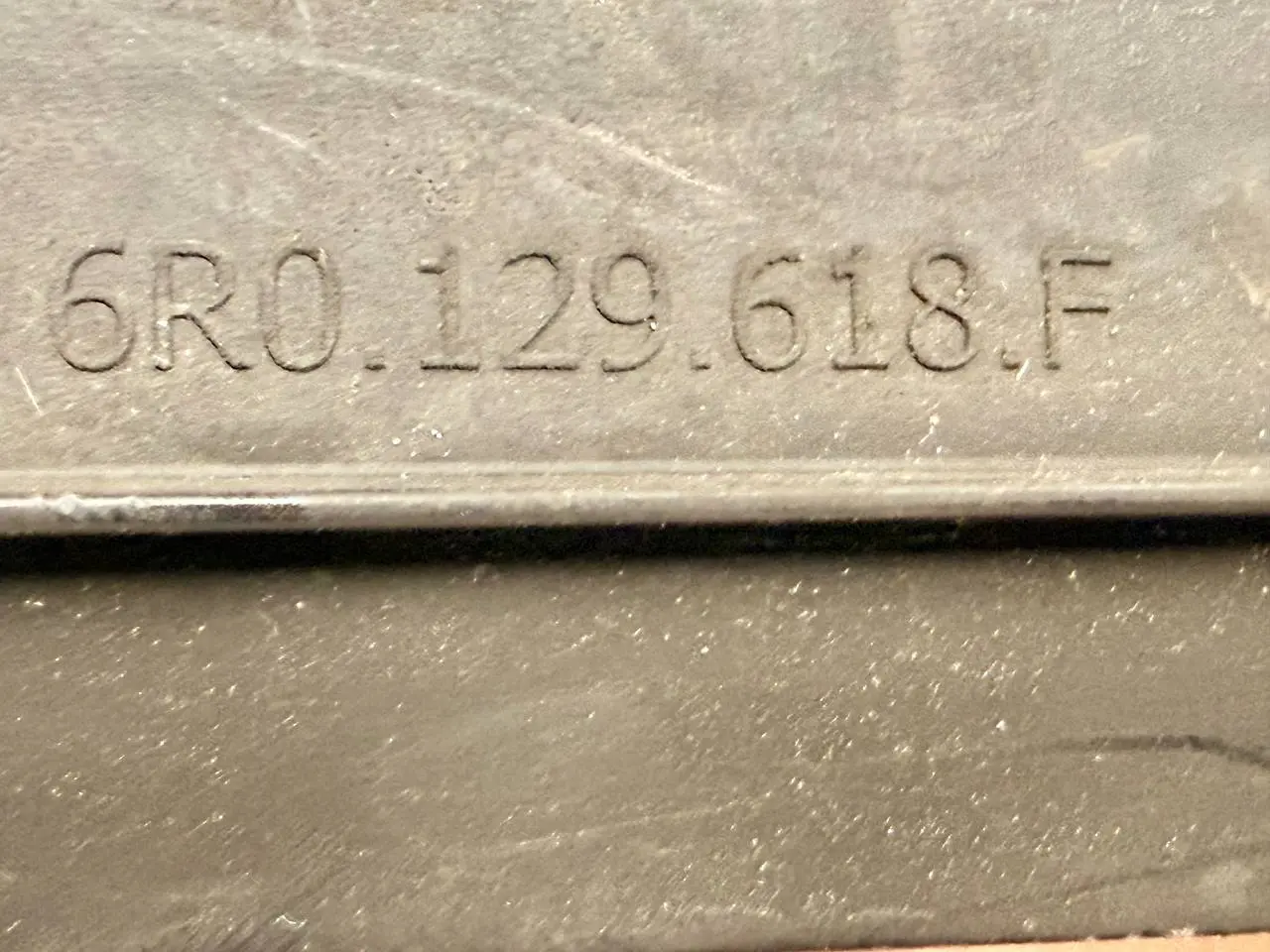 Luftansaugstutzen Luftführung VW Polo V 6R 1,2 TSI 2010 6R0129618F