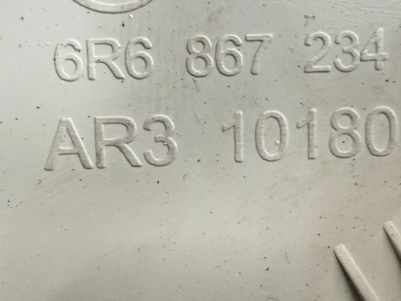 A-Säule Verkleidung Scharniersäule Polo V VW Polo V 6R 1,2 TSI 2010 6R6867234