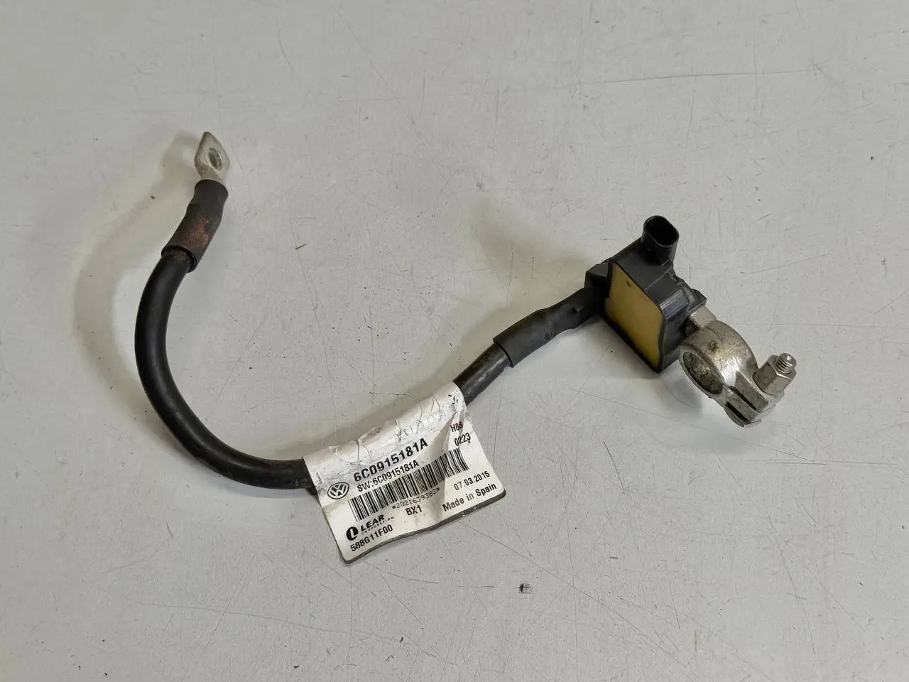 Kabelbaum Batteriekabel Minuskabel IBS VW Polo V 6C 1,2 TSI 2015 6C0915181A
