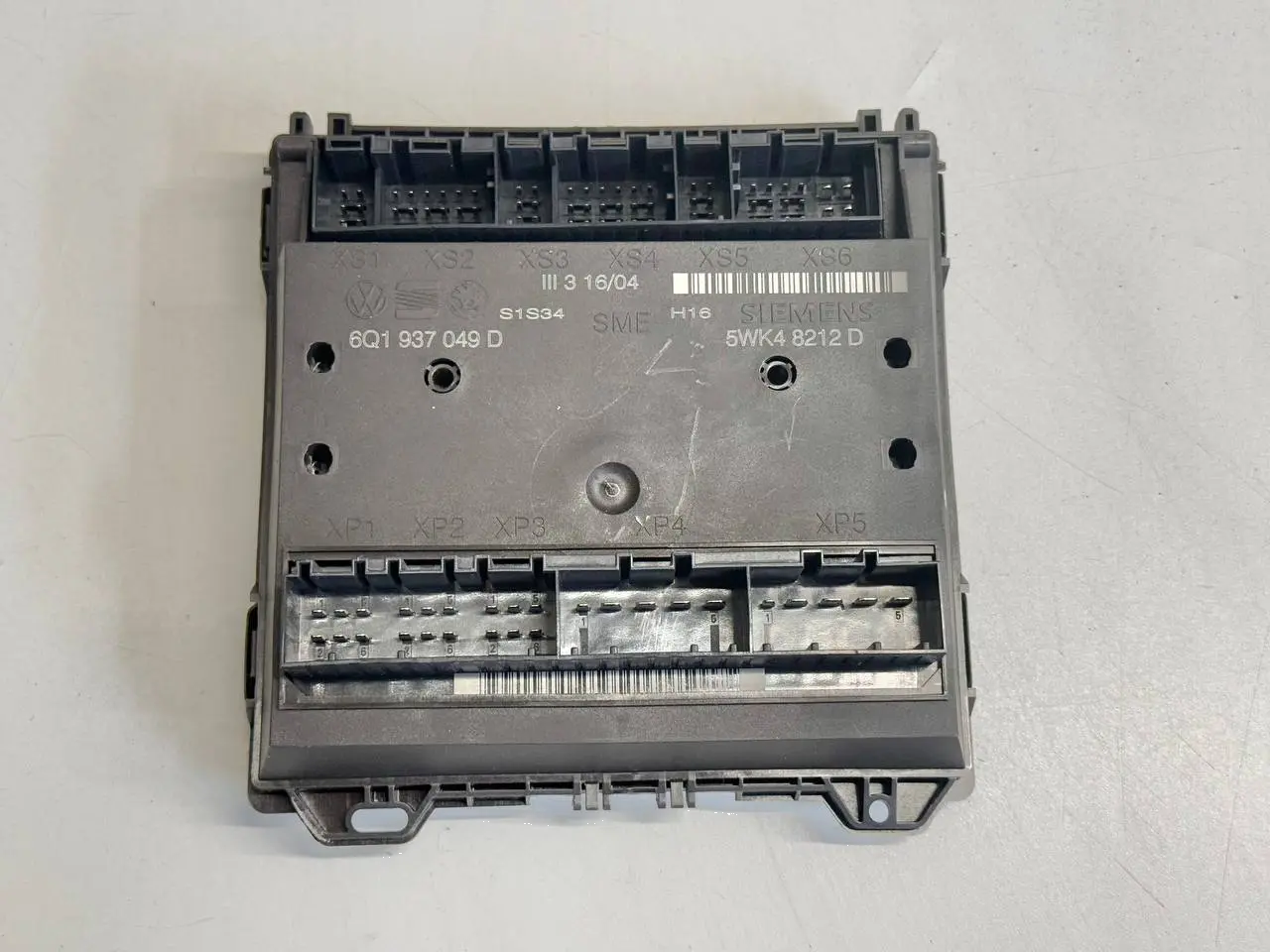 Bordnetzsteuergerät Steuermodul ECU 9N Polo 9N1 VW Polo 9N1 1,2L 2002 5WK48212D