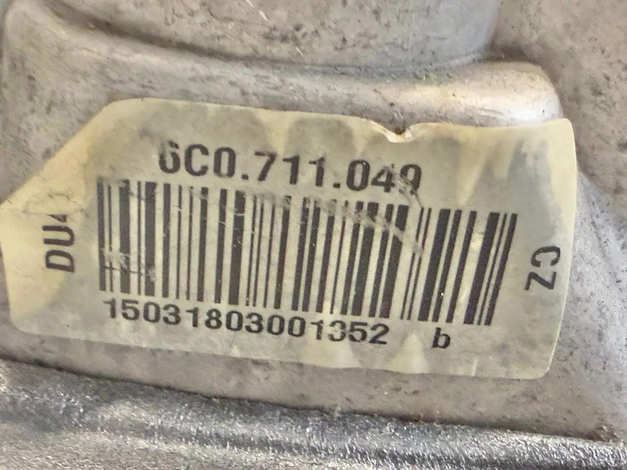 Schaltkulisse Schalthebel Mechanismus für V VW Polo V 6C 1,2 TSI 2015 6C0711049