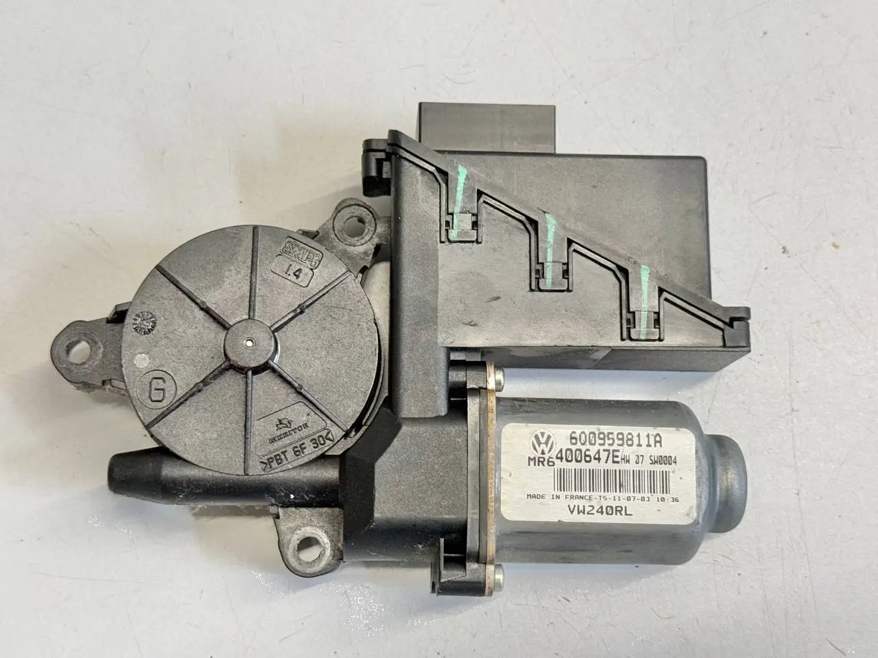 Fensterheberantrieb 9N Fabia Ibiza Hinten VW Polo 9N1 1,2L 2002 600959811A
