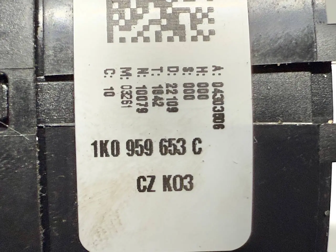 Airbagschleifring Rückstellring Wickelfeder Golf 5 1K1 1,9 TDI 2006 1K0959653C
