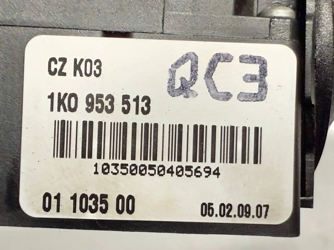 Lenkstockschalter Blinkerhebel SKODA Octavia 1Z5 1,9 TDI 2004 Kombi 1K0953513