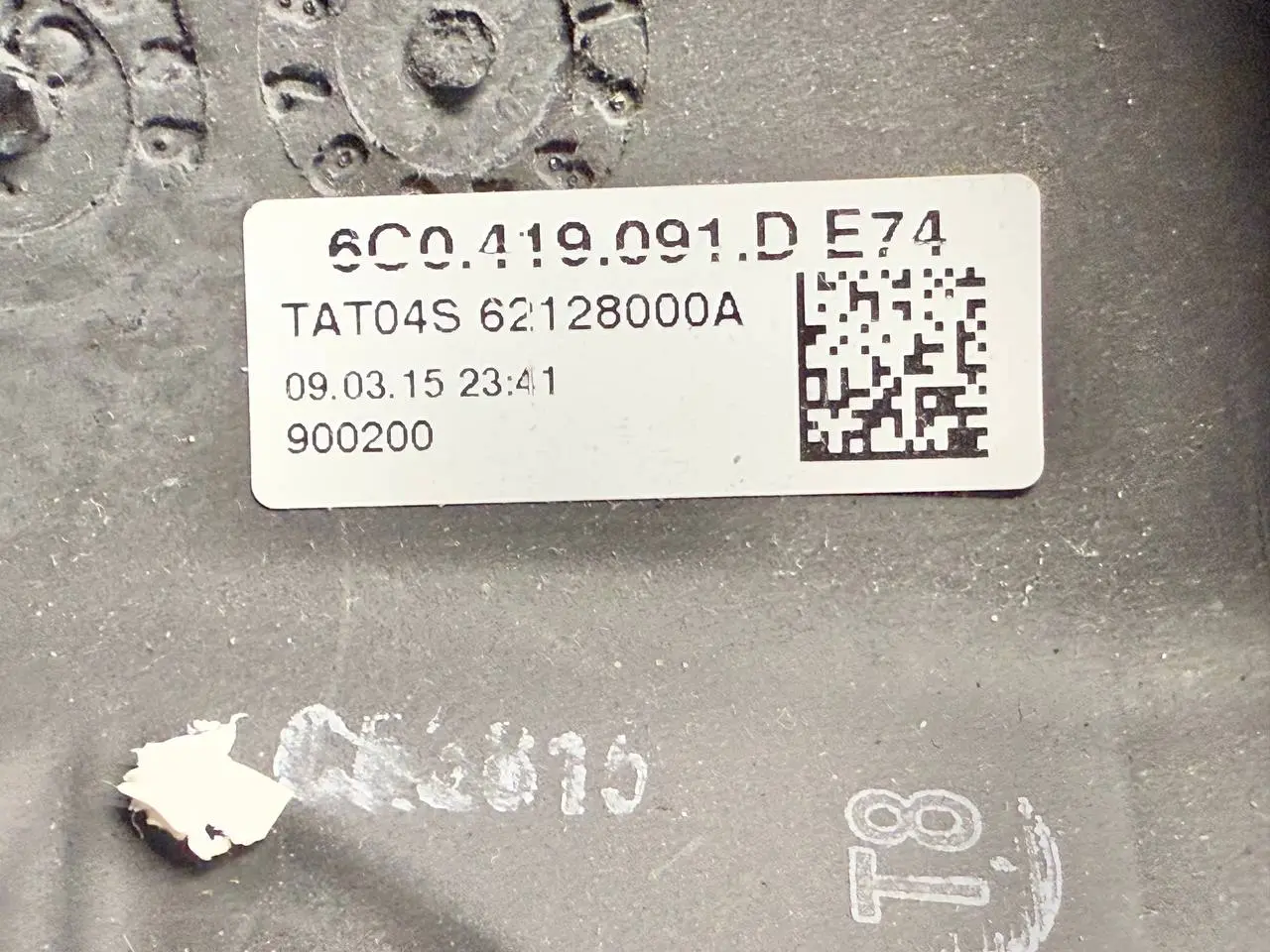 BCM Steuermodul für V Polo V 6C 1,2 TSI VW Polo V 6R 1,2 TSI 2010 6C0419091DE74