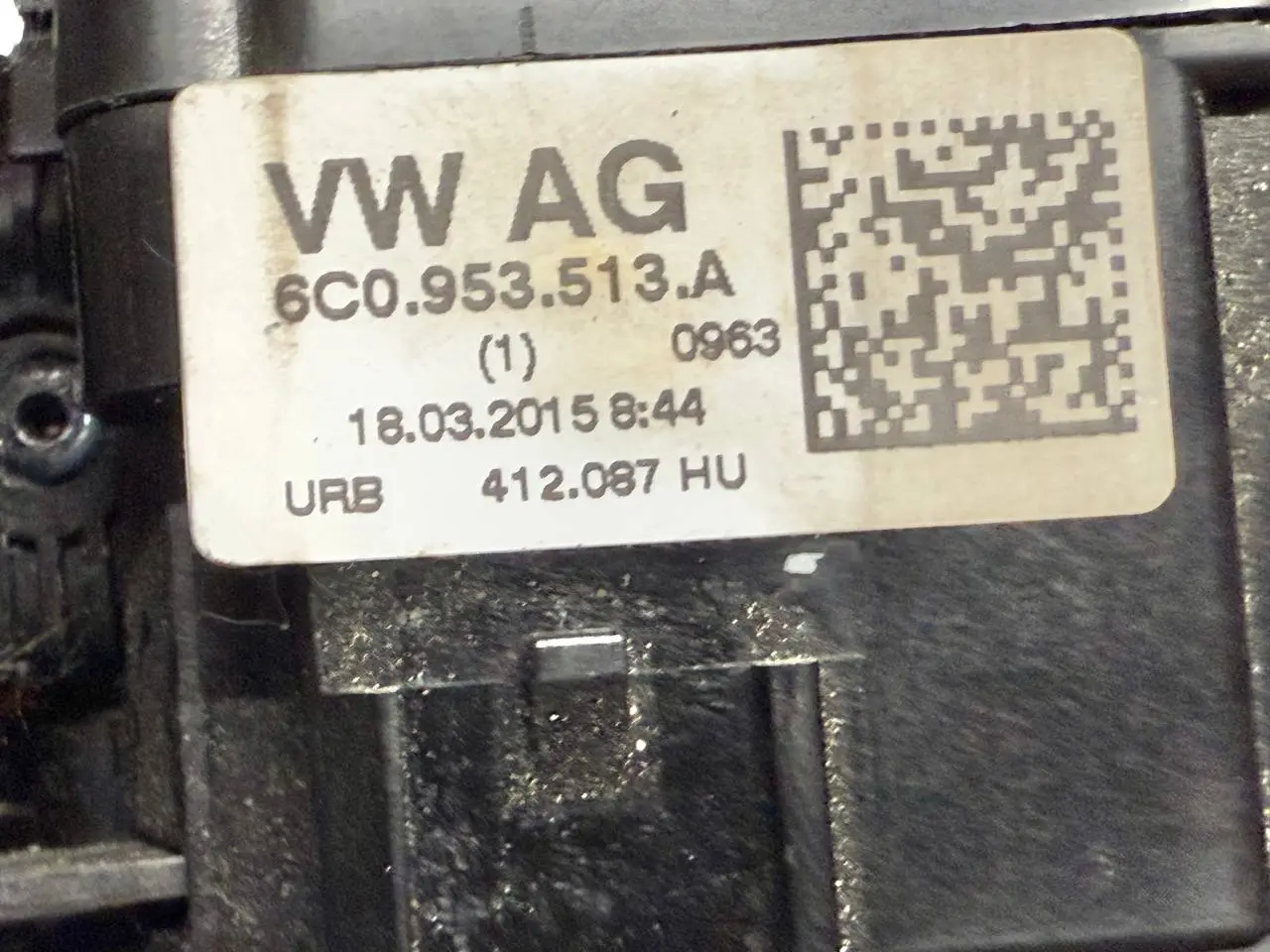 Lenkstockschalter Kombischalter für V Polo VW Polo V 6R 1,2 TSI 2010 6C0953501A