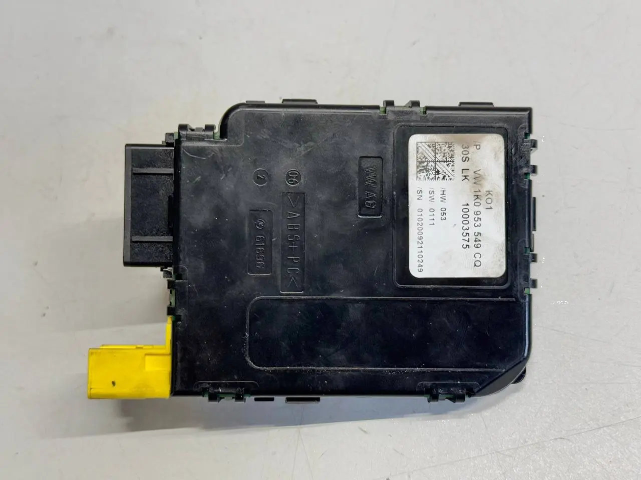 Lenkwinkelmodul Steuergerät Golf VW Golf Plus 5M 1,4 TSI 2009 VW1K0953549CQ