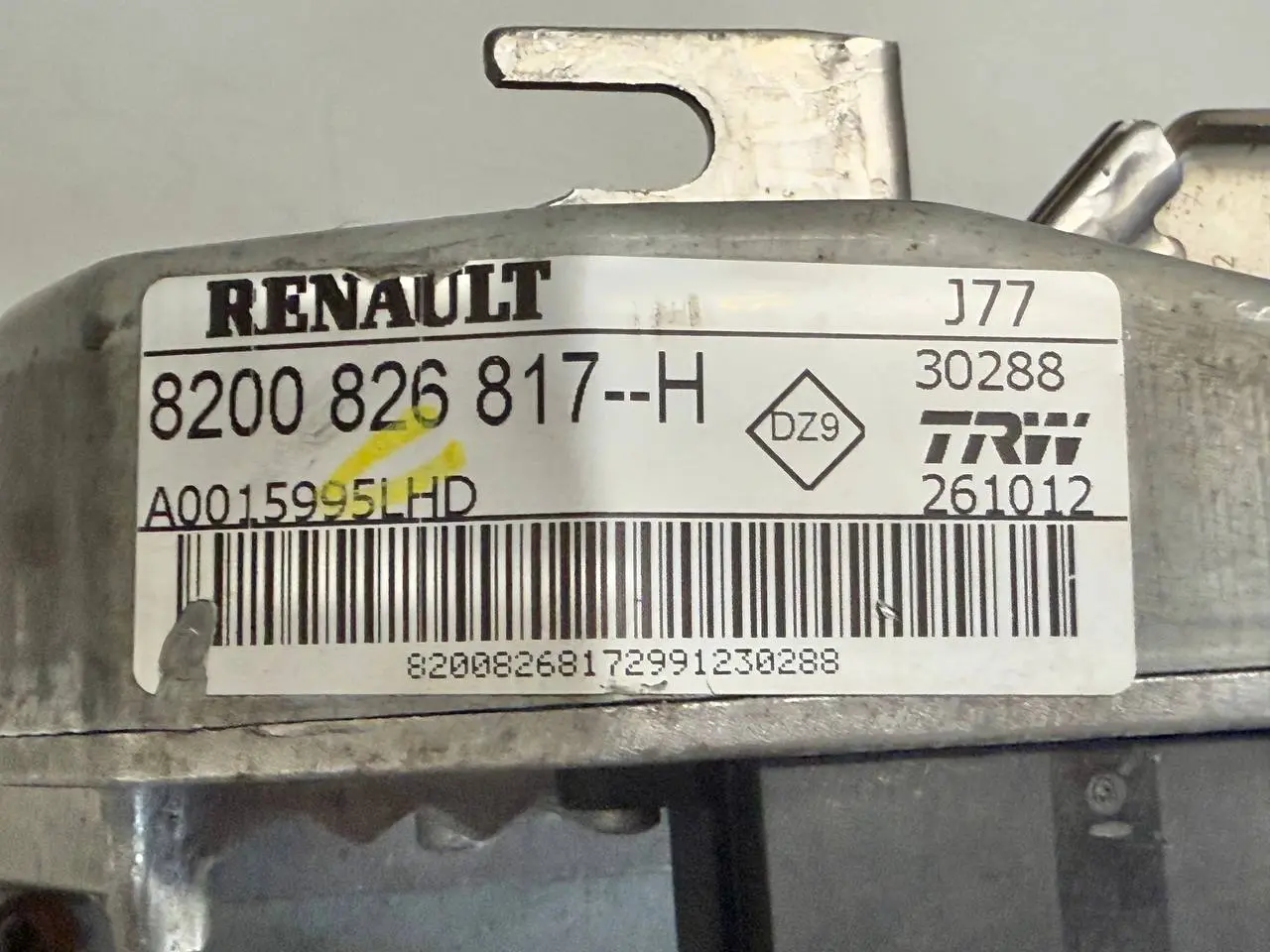 Lenksäule, lenkgestänge, lenkcolumn Renault Modus 1,5 dCi 2012 8200826817H