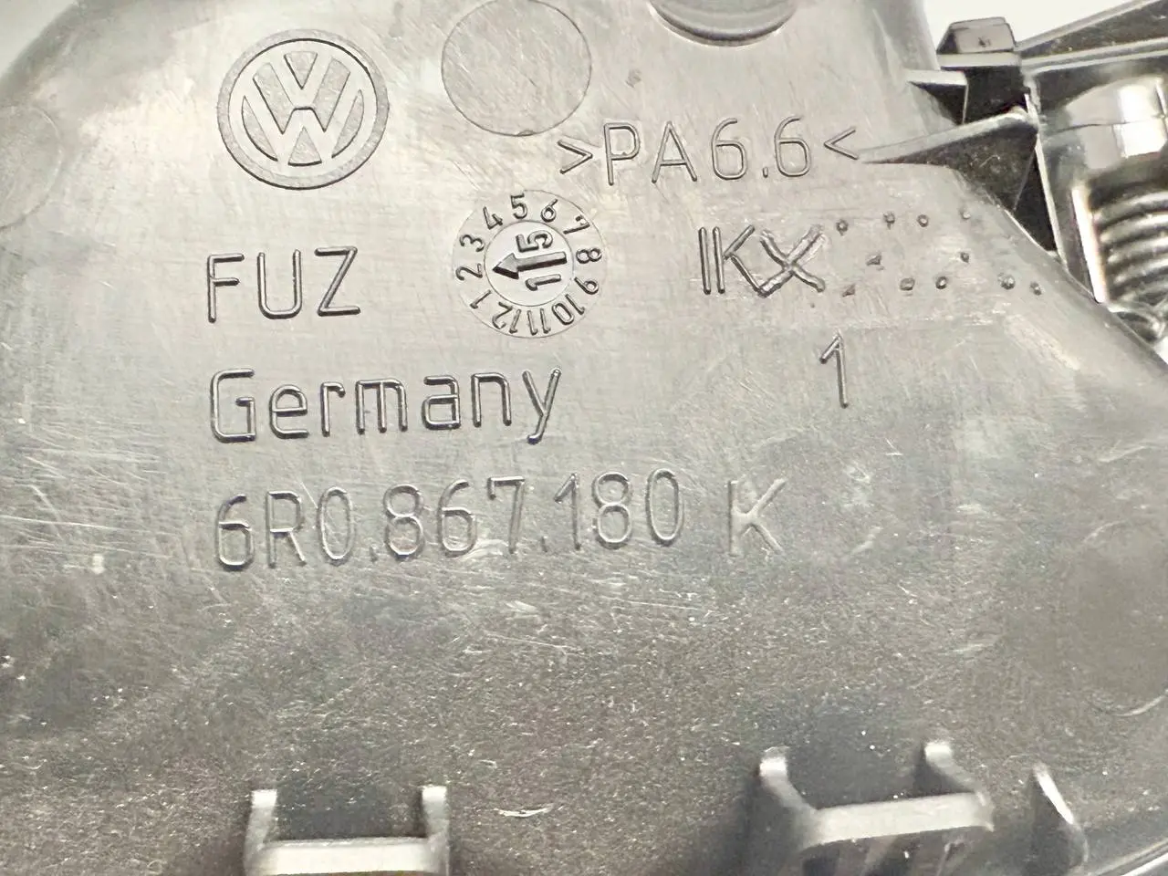 Innengriff Türöffner Haltegriff vorne Polo VW Polo V 6R 1,2 TSI 2010 6R0867180K