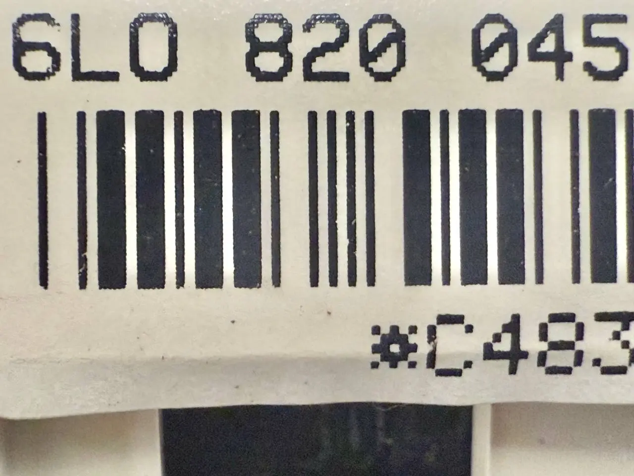 Klimabedienteil Heizungsregelung Ibiza 6L 1.4 Seat Ibiza 6L 1.4 2003 6L0820045