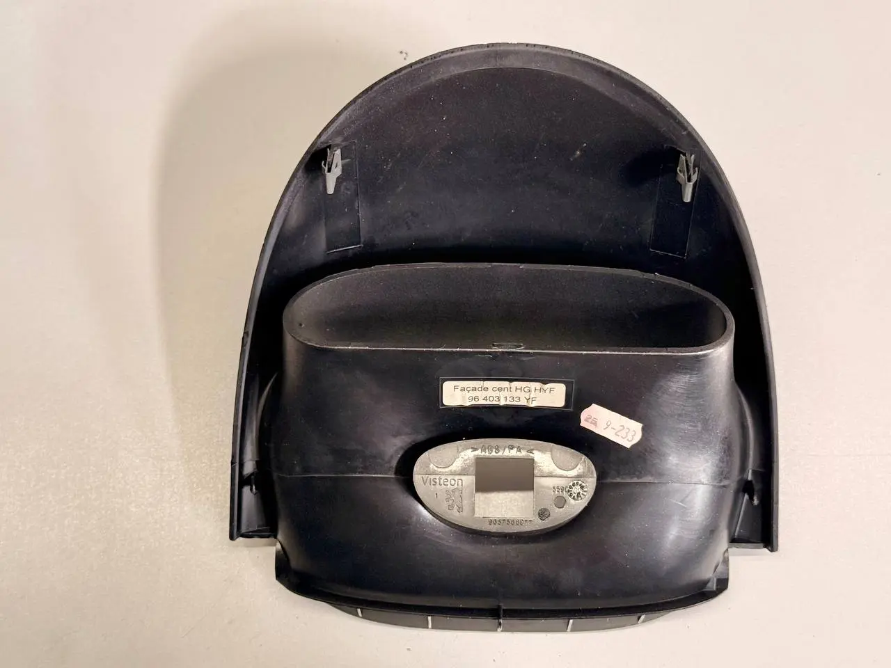 Warnblinkerschalter Abdeckung Blende Peugeot 206 1.4L 2004 96403133YF