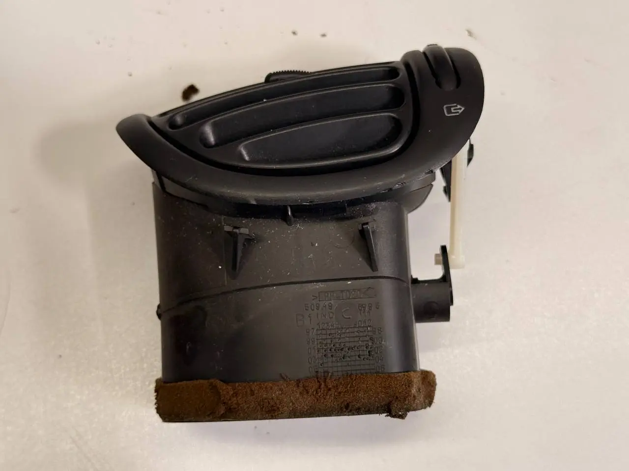 Luftdüse Lüftungsauslass Lüftungsgitter Peugeot 206 1.4L 2004 9632184877
