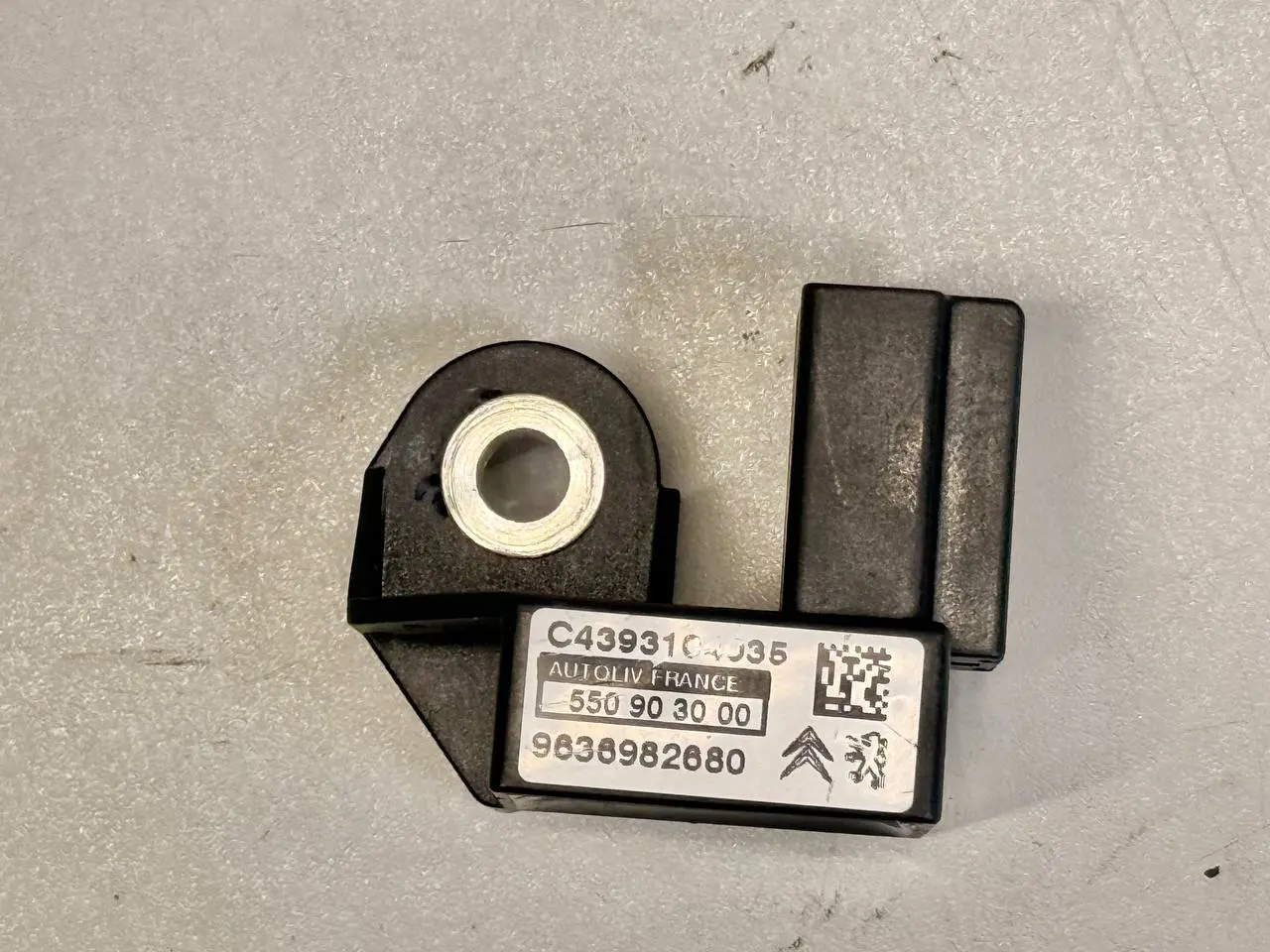 Airbagsteuergerät Crashsensor Drucksensor für Peugeot 206 1.4L 2004 220436123