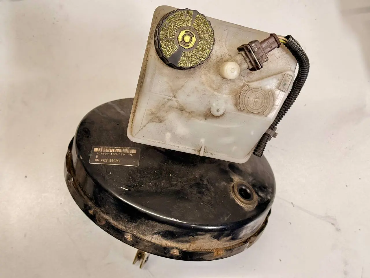 Hauptbremszylinder Bremskraftverstaerker Peugeot 206 1.4L 2004 9650368080