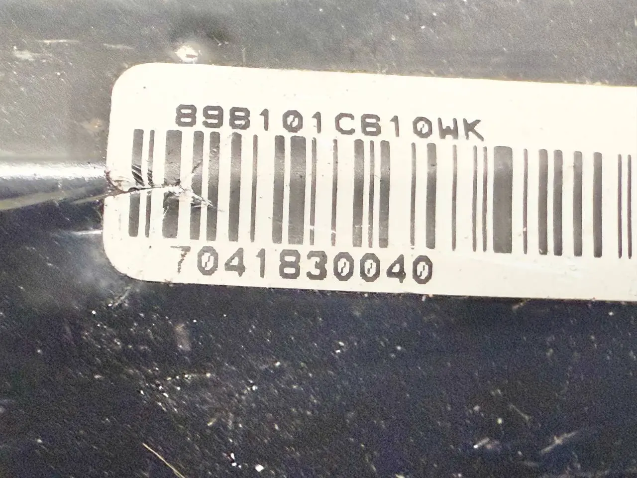 Sicherheitsgurt Mittel 898101C610 Hyundai Getz / Click 1.1 MPI 2007 898101C610WK