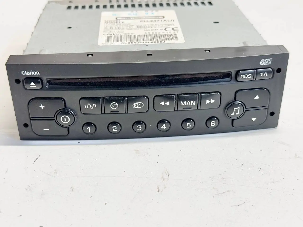 Radio Navi Steuergerät Peugeot 206 1.4L 2004 286948745