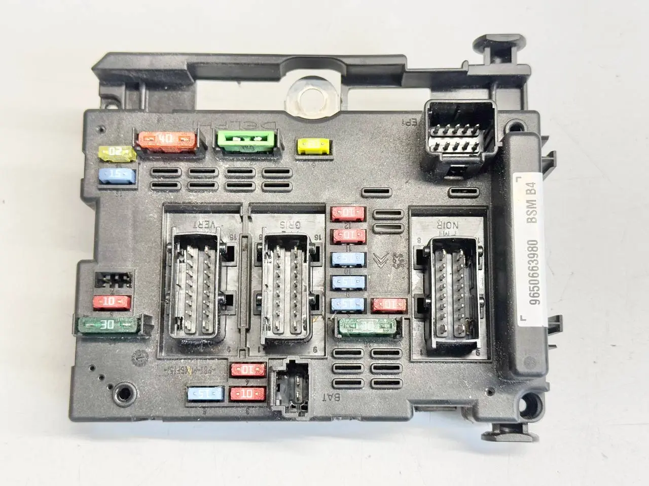 Sicherungskasten BSM-Modul Zentralelektrik Peugeot 206 1.4L 2004 9650663980