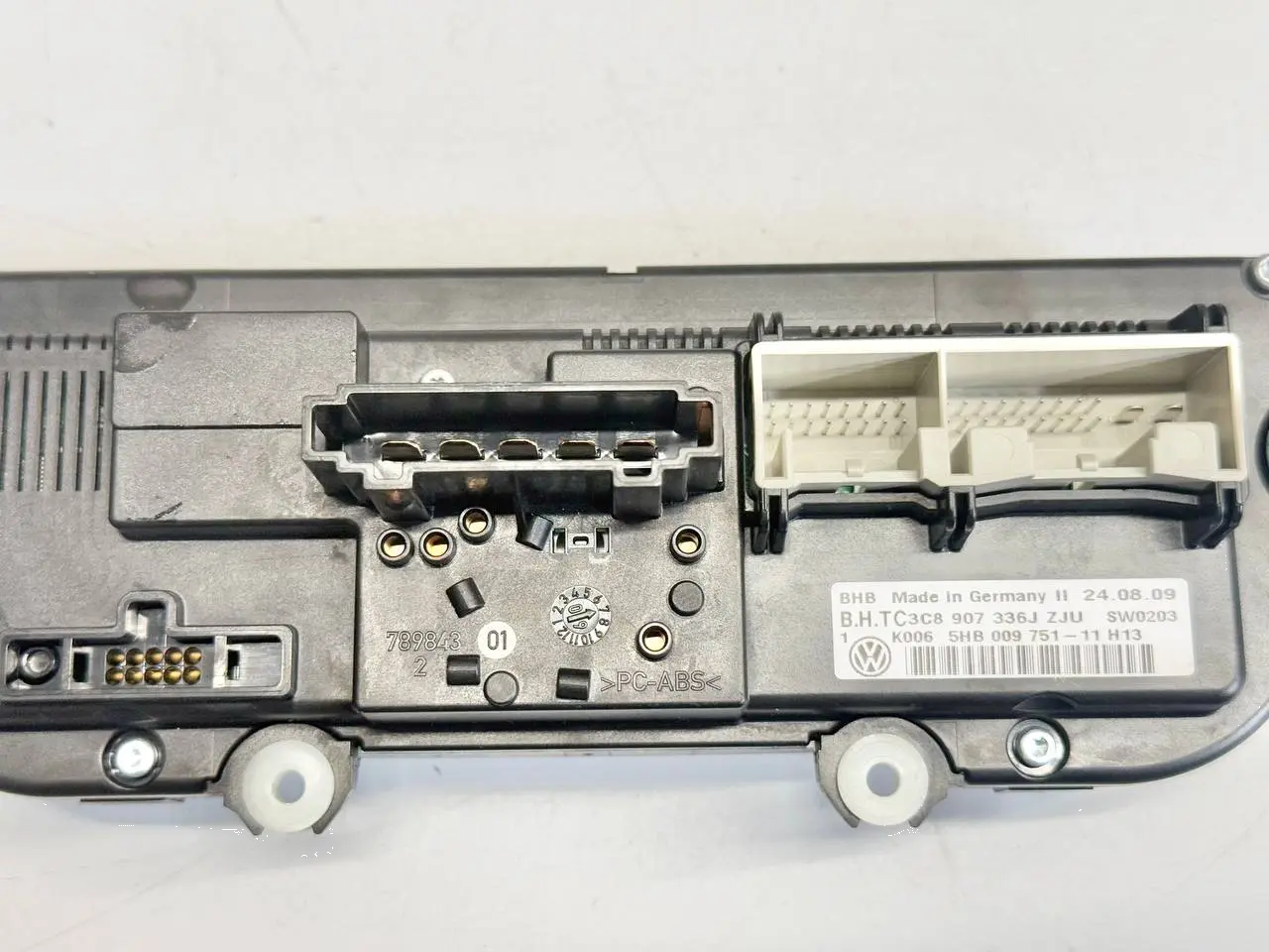 Klimabedienteil Heizungsregelung Golf VW Golf Plus 5M 1,4 TSI 2010 5HB009751