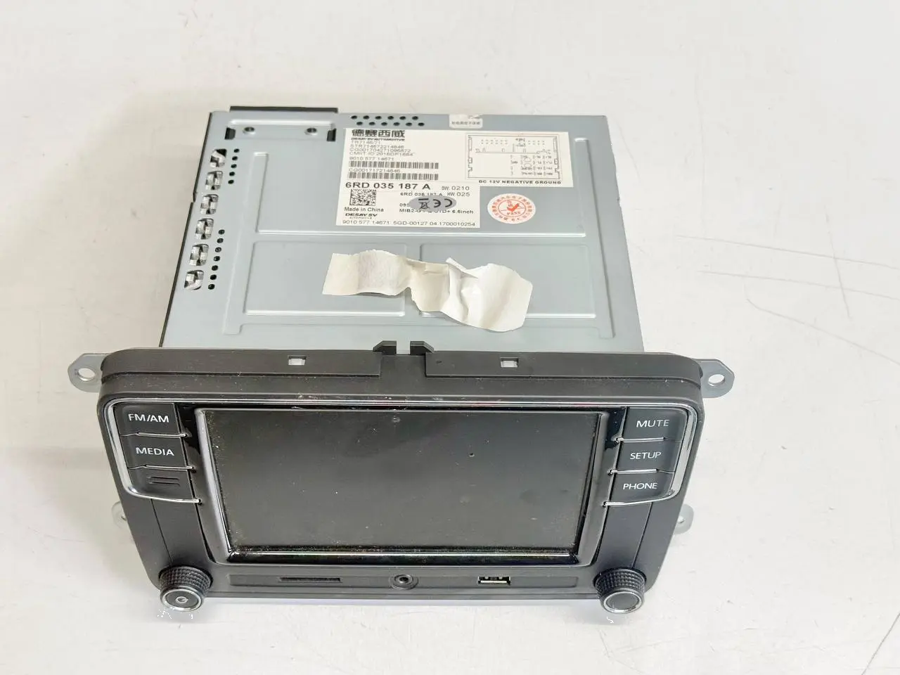 Radio Tuner mit AUX USB SD Anschluss VW Golf Plus 5M 1,4 TSI 2010 6RD035187A
