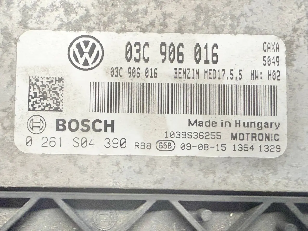 Steuergerät Motor ECU CAXA Golf Plus 5M VW Golf Plus 5M 1,4 TSI 2010 03C906016