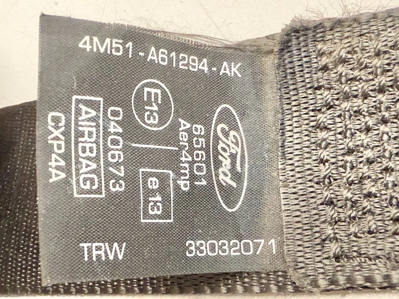 Sicherheitsgurt Anschnallgurt FORD Focus MK2 DA3 2005 1.6 Kombi 4M51A61294AK