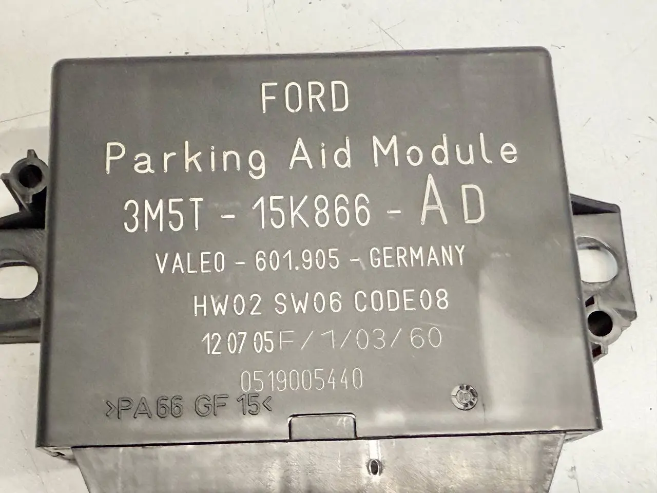 Einparkhilfe Steuergerät Modul FORD Focus MK2 DA3 2005 1.6 Kombi 3M5T15K866AD