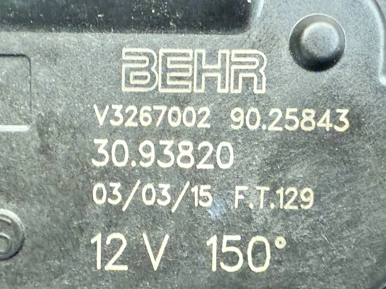 Stellmotor Klimaanlage VW Polo V 6R 1,2 TSI 2010 6R0907511