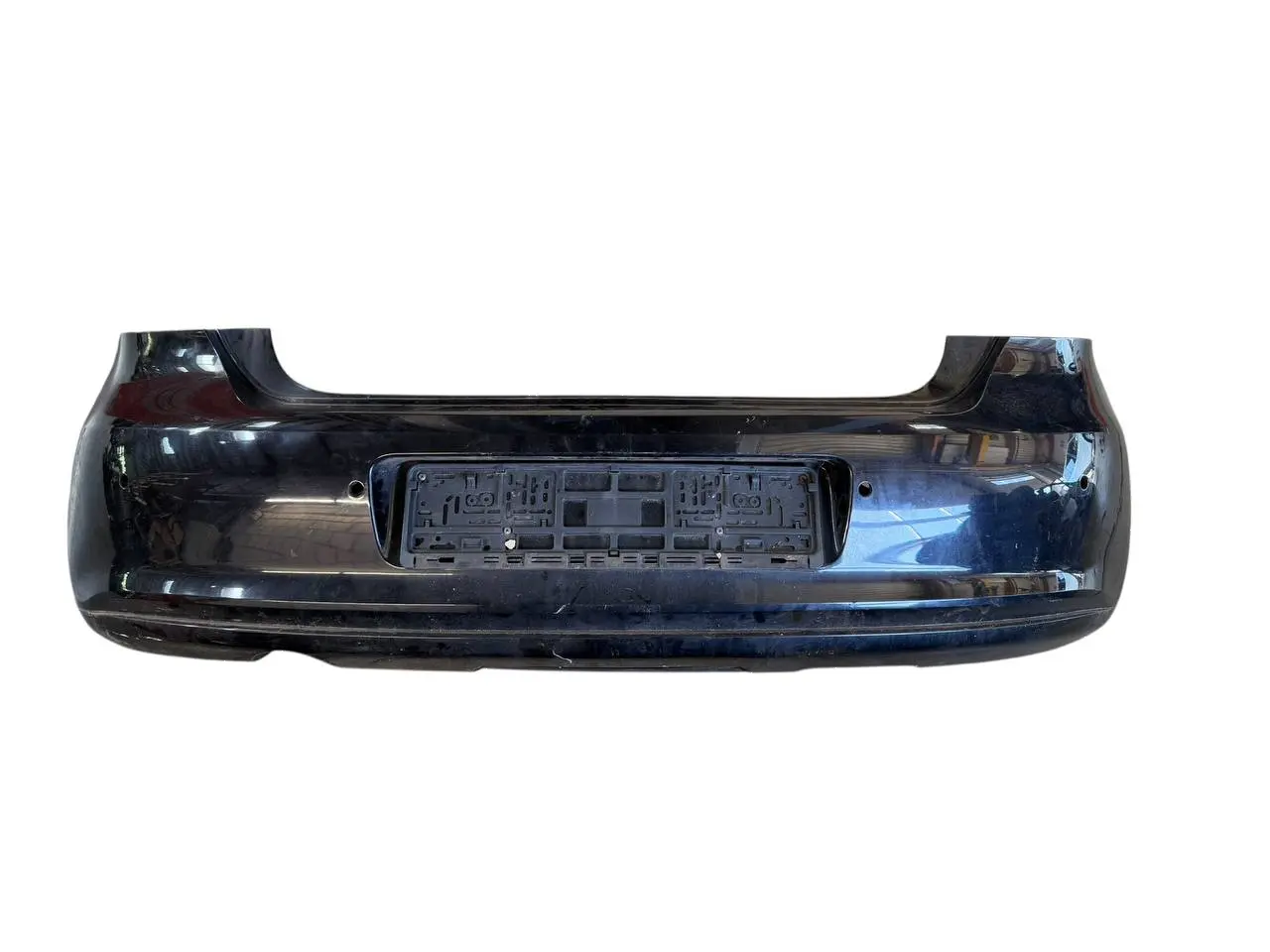 Heckschürze Stoßfänger Diffusor hinten VW Polo V 6R 1,2 TSI 2010 6R6807421BK