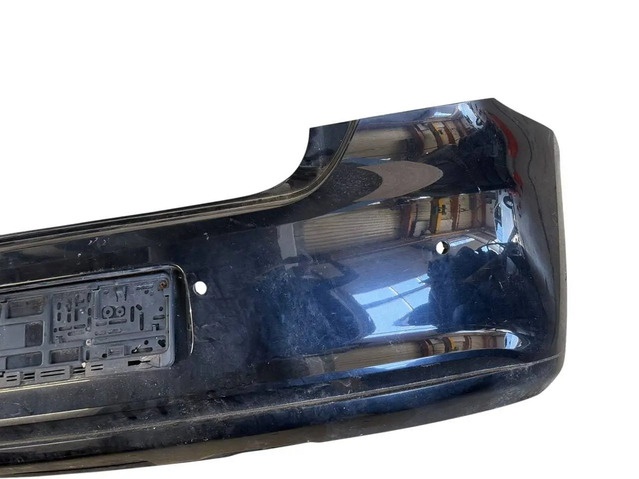 Heckschürze Stoßfänger Diffusor hinten VW Polo V 6R 1,2 TSI 2010 6R6807421BK