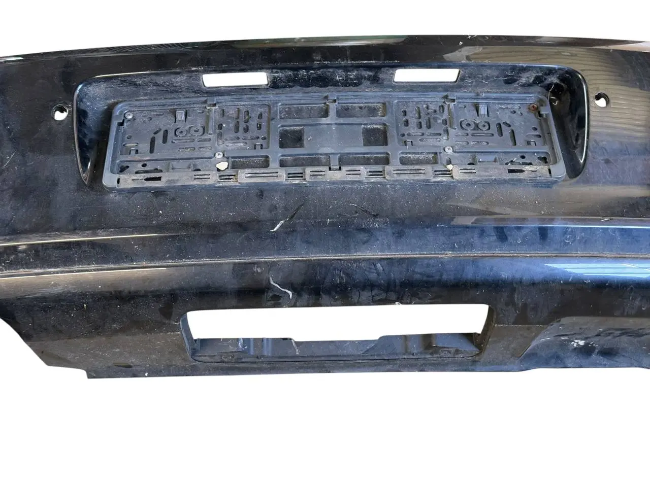 Heckschürze Stoßfänger Diffusor hinten VW Polo V 6R 1,2 TSI 2010 6R6807421BK
