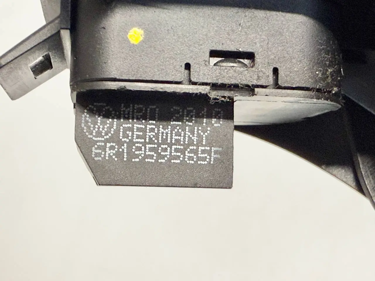 Spiegelschalter elektrisch Außenspiegel VW Polo V 6R 1,2 TSI 2010 6R1959565F