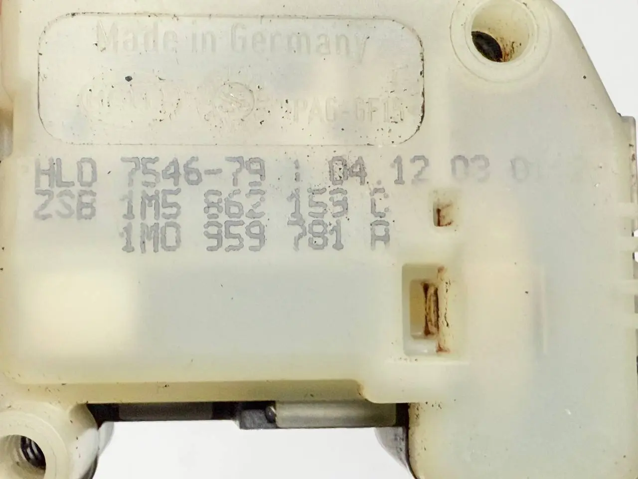 Stellmotor Zentralverriegelung Heckklappe Seat Ibiza 6L 1.4 2003 1M5862153