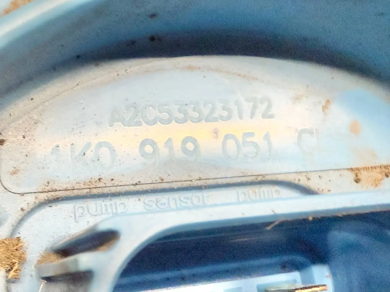 Kraftstoffpumpe Benzinpumpe VW Golf Plus 5M 1,4 TSI 2010 1K0919051CL