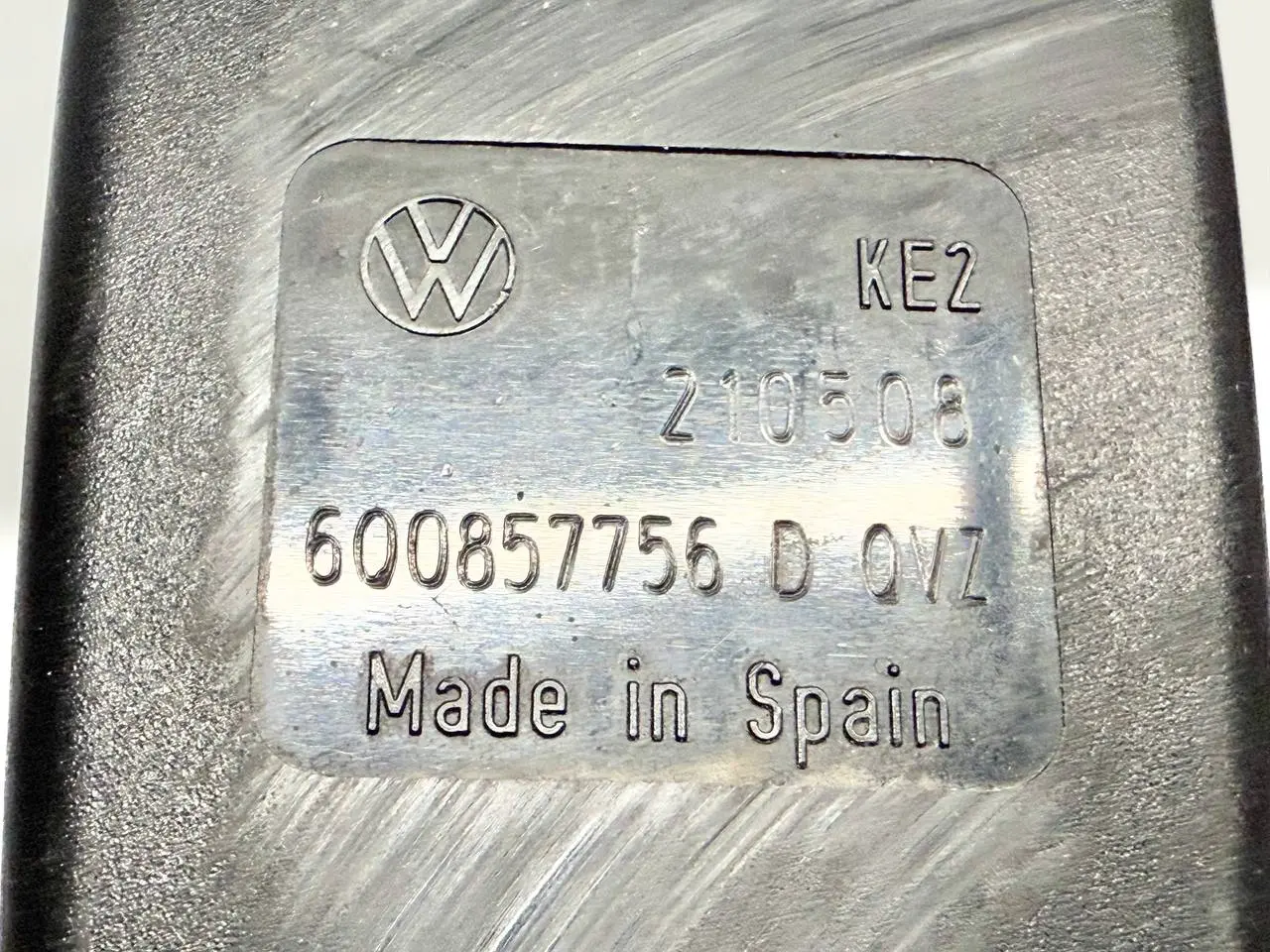 Sicherheitsgurtschloss Gurtfalle Gurtschloss VW Polo 9N1 1,2L 2002 6Q0857756