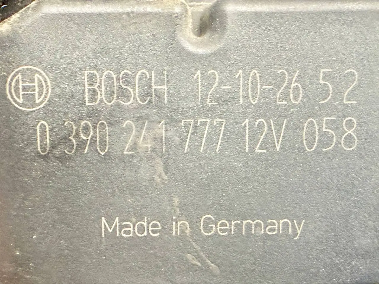 Frontscheibenwischer-Motor vorne Renault Modus 1,5 dCi 2012 0390241777