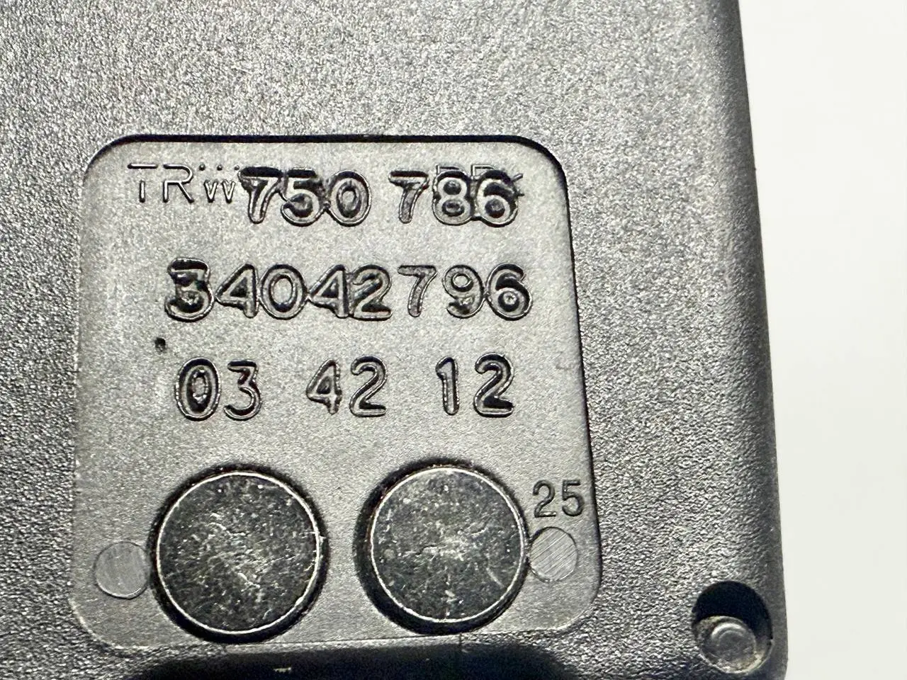 Gurtschloss vorne links Sicherheitsgurtglocke Renault Modus 1,5 dCi 2012 750786
