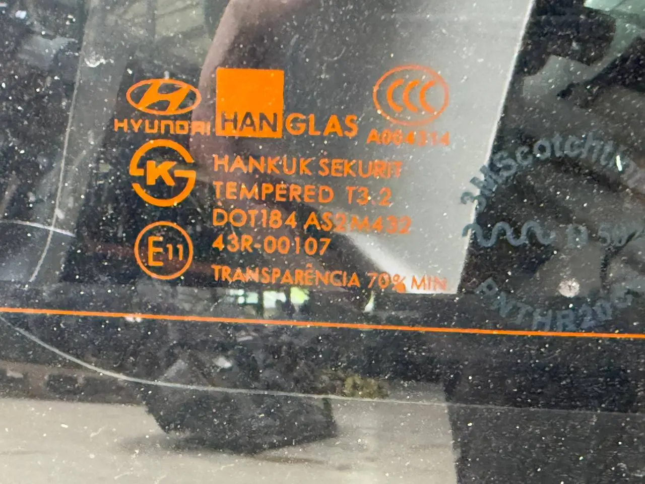 Heckklappe Kofferraum Hyundai Getz 1.1 MPI 2007 FC: Schwarz EB