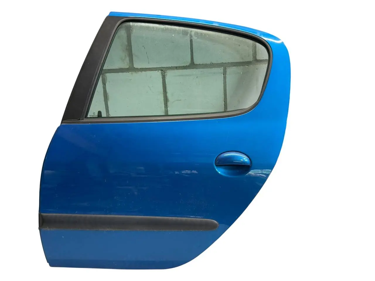 Tür Hinten Links Peugeot 206 1.4L 2004 FC: Recife Blue KMF