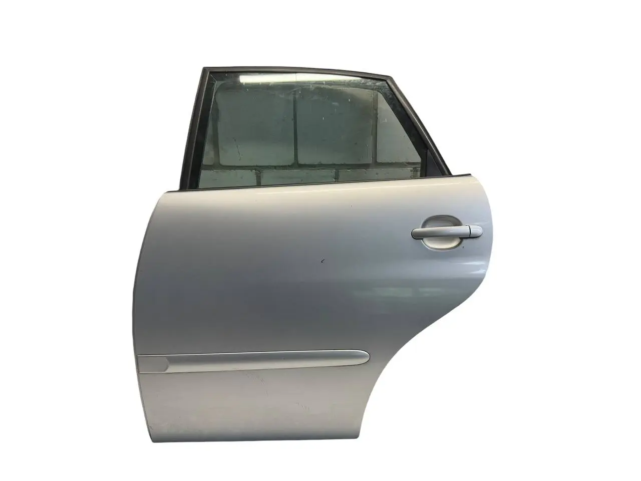 Tür Hinten Links komplett Glass Kabel Seat Ibiza 6L 2003 FC: Silber LA7W